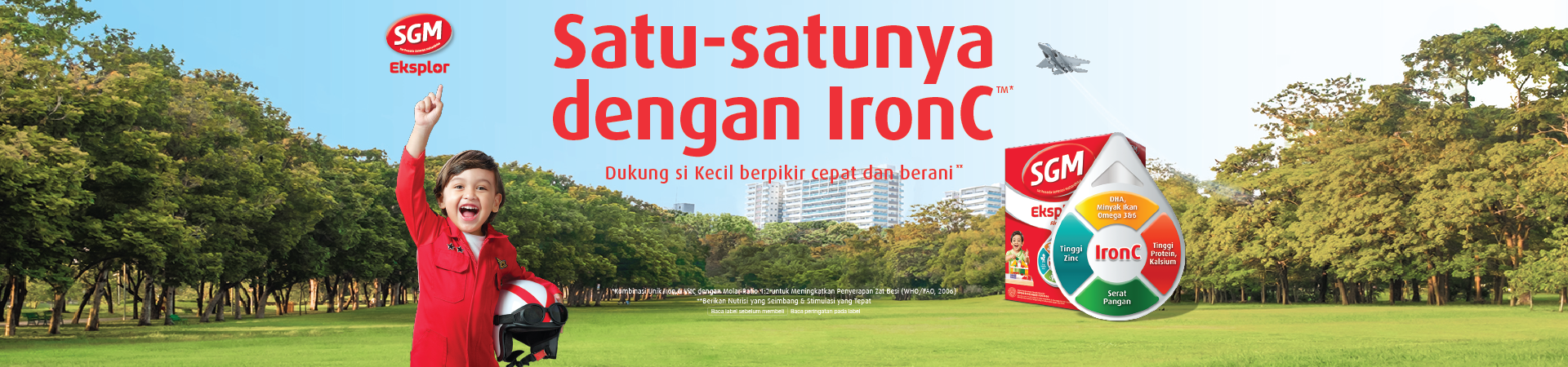 SGM Eksplor 1+ dengan IronC™